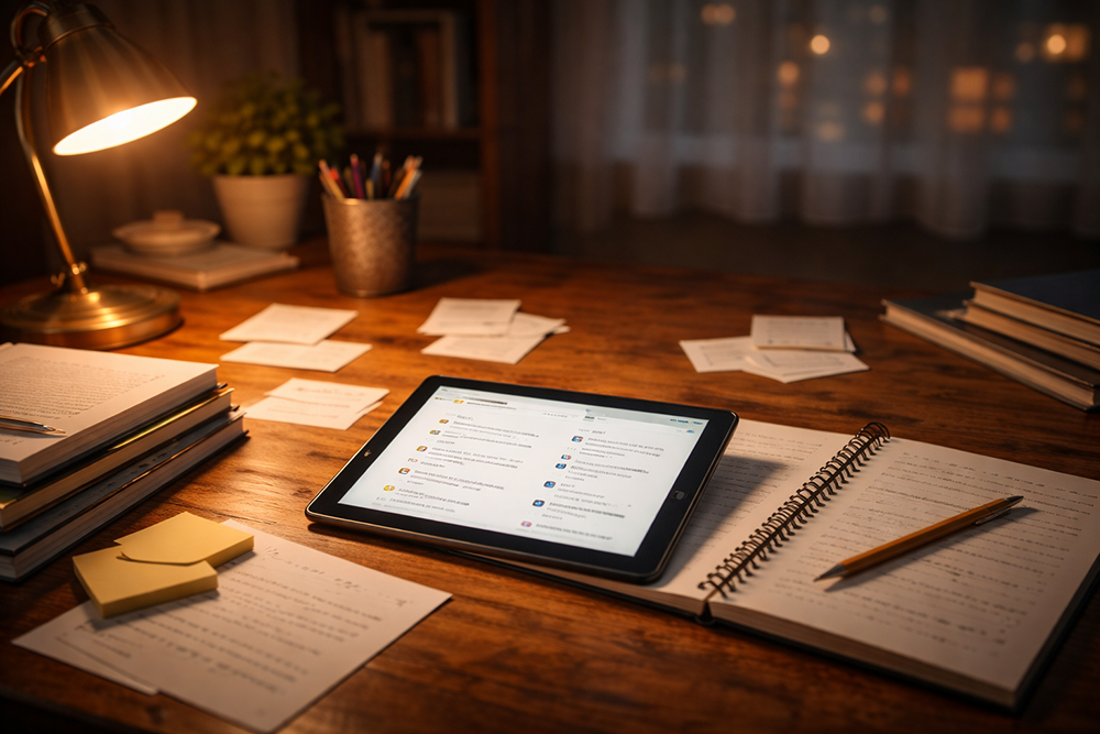 Ángel Monroy García — Modo cuestionario: la IA como profe particular (sin hacer los deberes por tu hija/o)